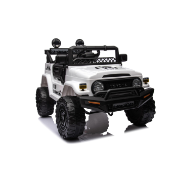 Toyota FJ Cruiser dla dzieci Biały + Pilot + Napęd 4x4 + Audio LED + EVA + Wolny Start